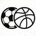 足球篮球网站Logo图标